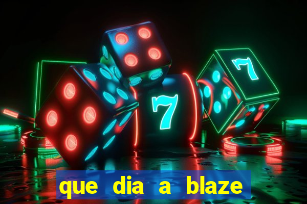 que dia a blaze paga o cashback